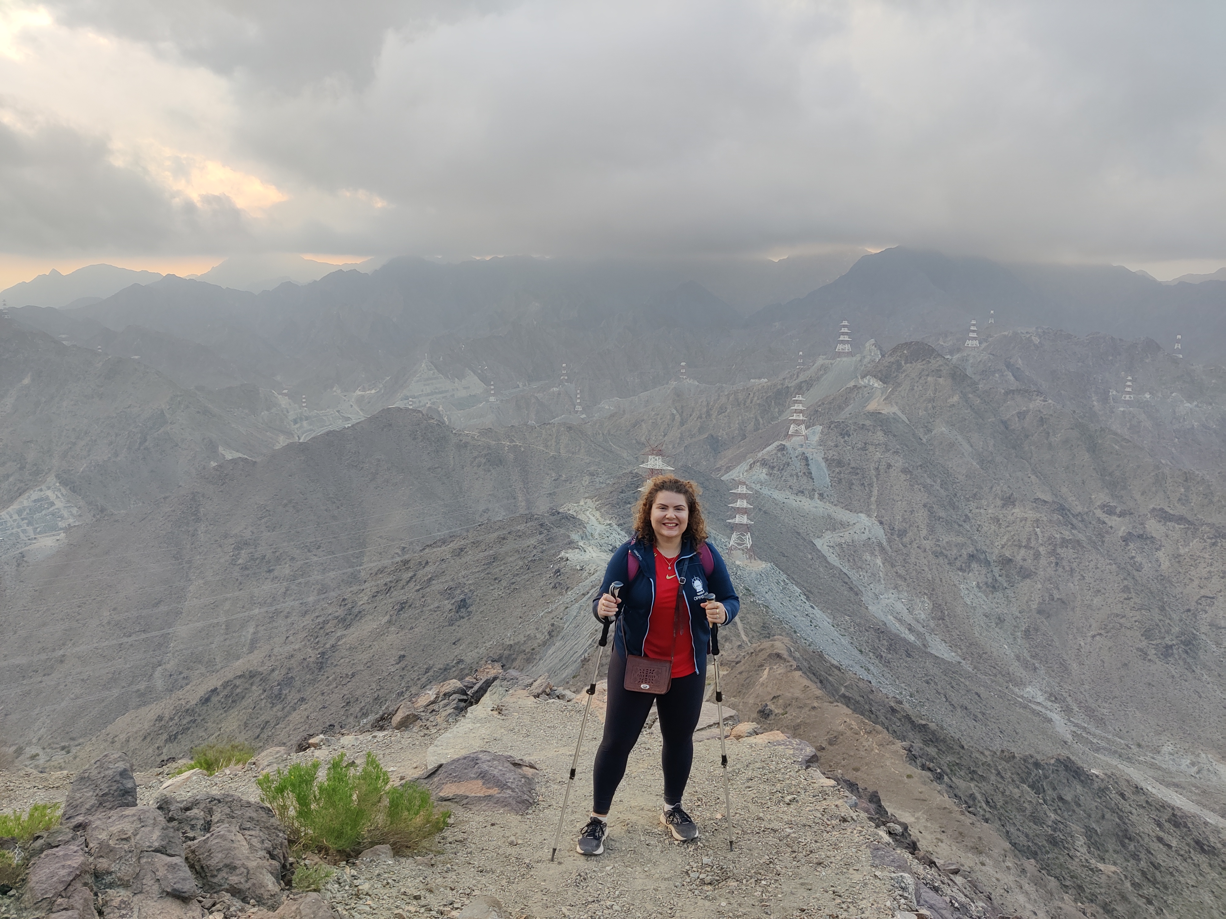 Mountain views on our way down from Al Suhub Rest House, Khorfakkan, Sharjah