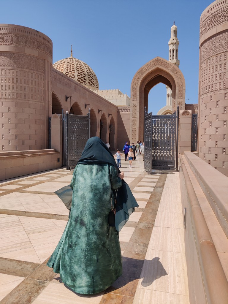 Sultan Qaboos Grand Mosque in Muscat.