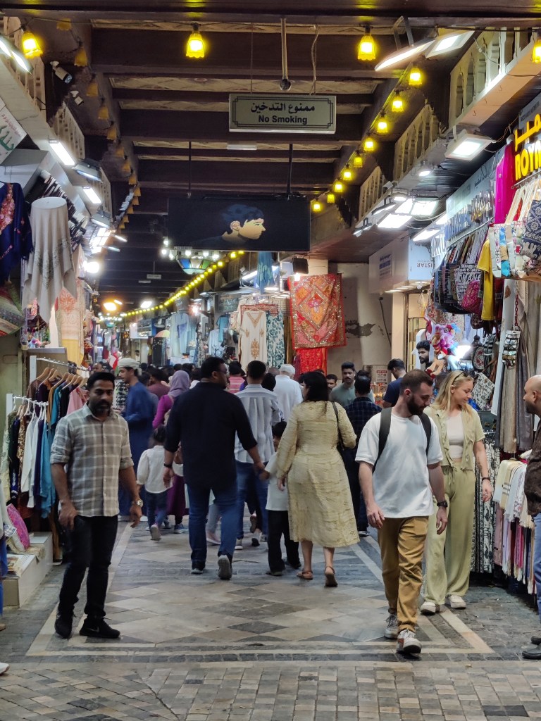 Mutrah Souk in Muscat.