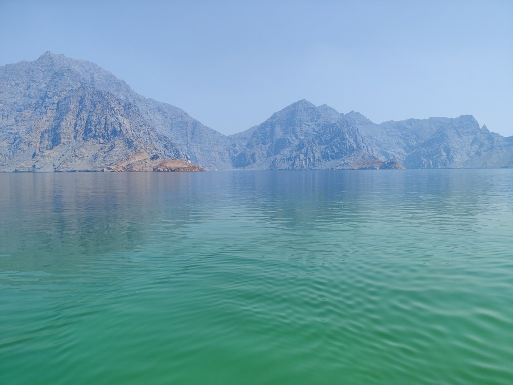 Musandam peninsula in Oman.
