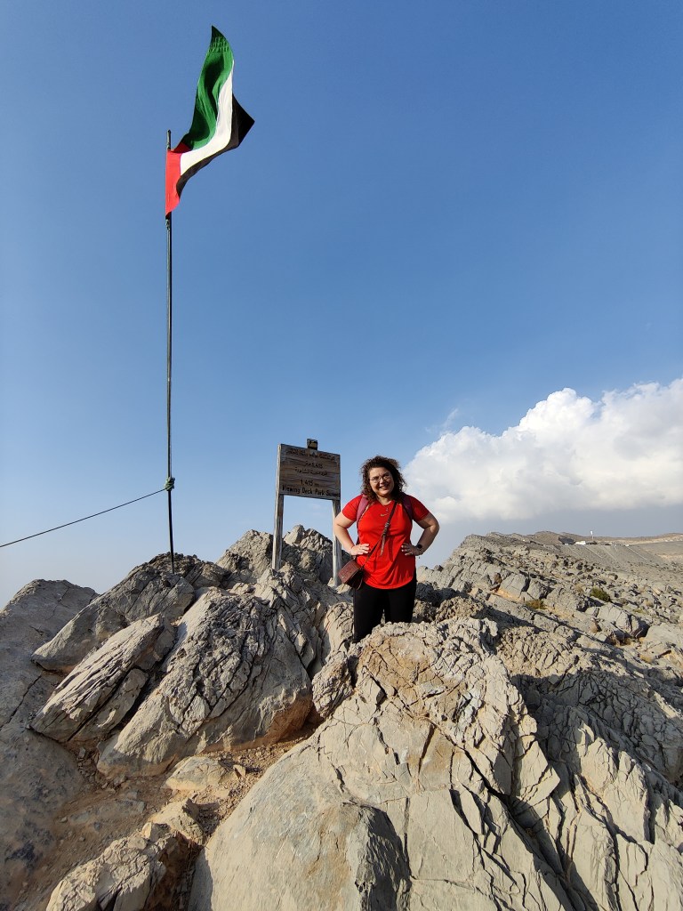 One of the peaks at Jebel Jais, Ras al Khaimah