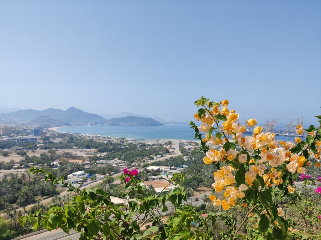 The view of Khorfakkan, Sharjah