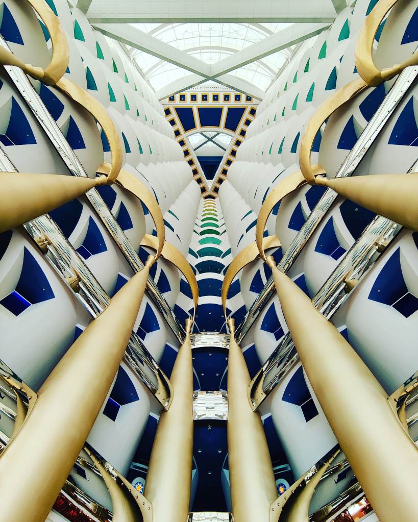 The atrium, Burj al Arab, Dubai