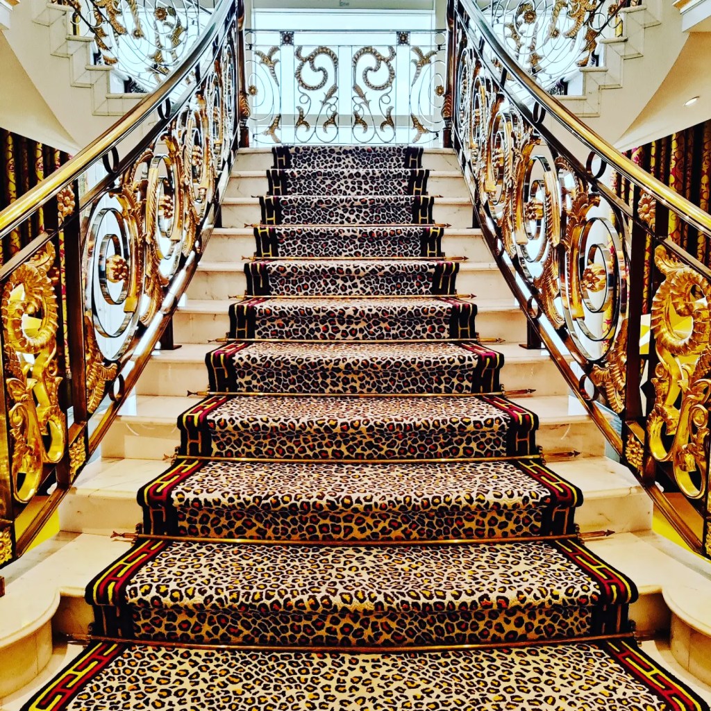 Staircase at Burj Al Arab